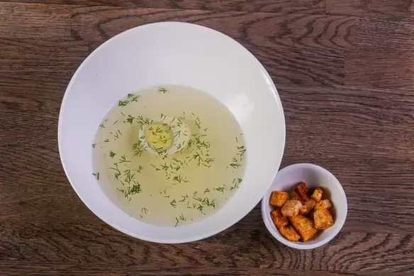 broth-with-eggs-and-croutons-for-pancreatitis