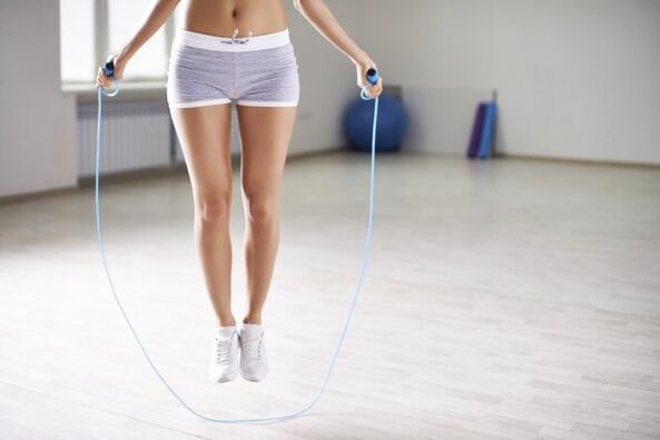 Spring rope helps you lose weight in a week at home